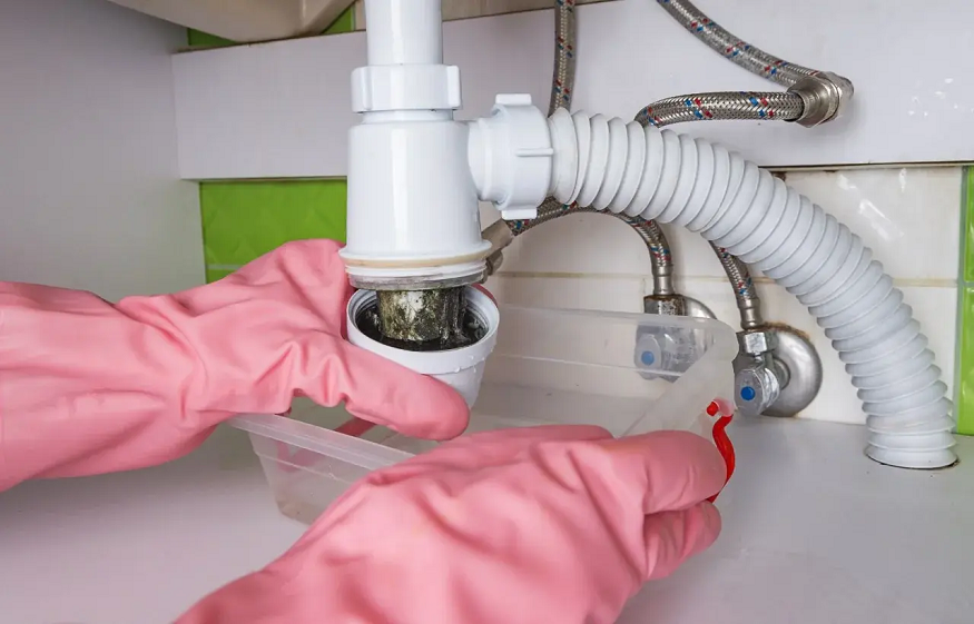 clogged drain plumber Houston